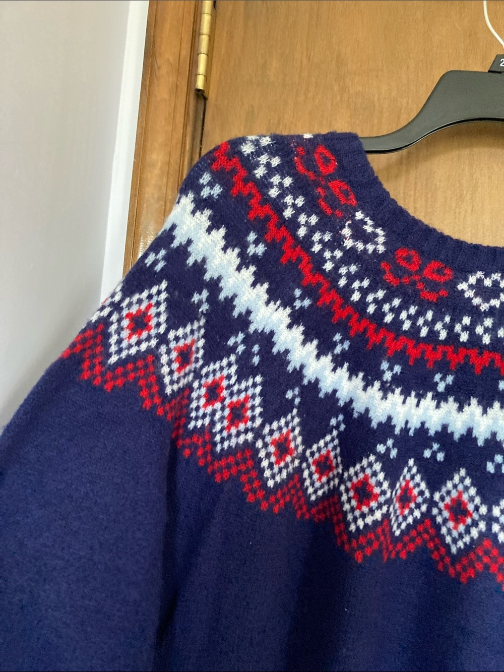 Inner circle crewneck sweater with fair isle like print casual business size 2X - Picture 14 of 16